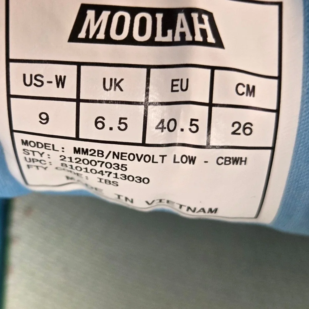 Moolah Neovolt Low Basketball Shoes Womens 9‎ Blue White Court Sneakers